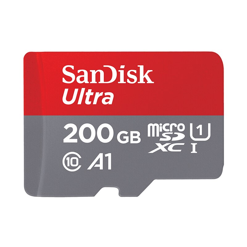 Karta pamięci SanDisk karta Micro SD C10 V30 U3 4K 32GB 64GB 128GB 256GB karty TF dla kamera na deskę rozdzielczą monitorowanie wideo Smartphone drony: sandisk-A1-200GB