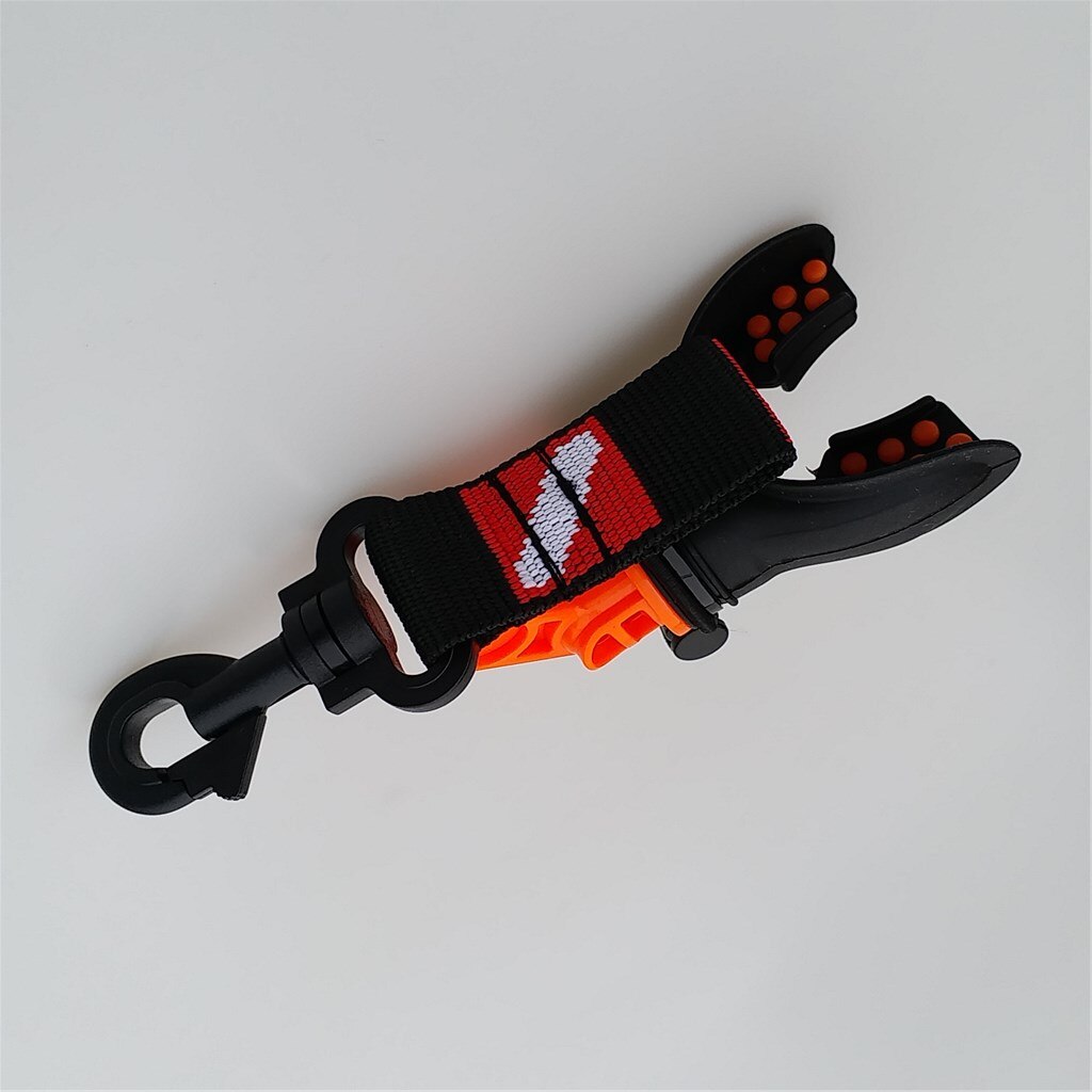 Perfeclan Durable Scuba Diving Fin Mask Gear Holder Keeper Lanyard Strap Safety Clip Scuba Dive Gear Holder Lanyard: HY13 