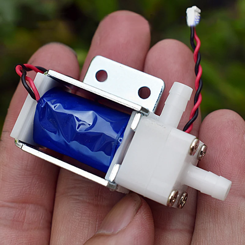 Normalerweise Offenes Micro Wasser Luftstrom Ventil Mini Elektrische Magnetventil DIY Kehren Roboter Sprayer Aromatherapie Maschine DC 12V