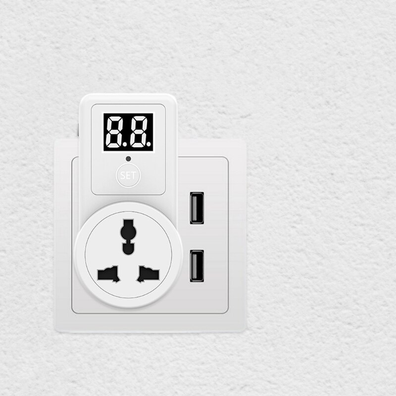 G32A Electric Digital Countdown Timer Switch Time Control Telephone Battery Electric Vehicle Charging Countdown Timer Socket