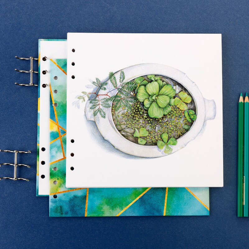 Student art blank sketch book painting book hand-painted small fresh special drawing paper beginner A4 sketch sketch book