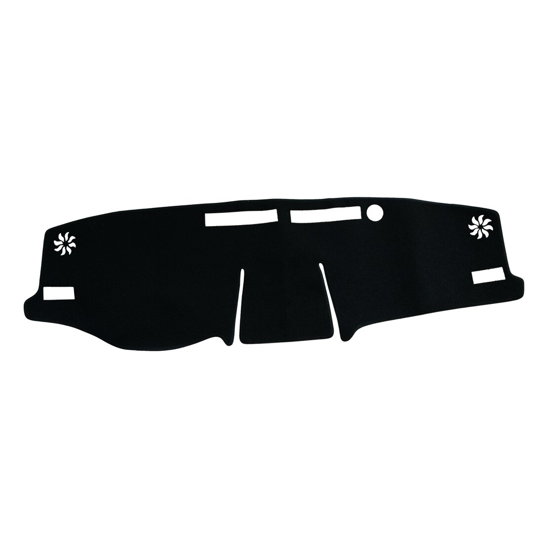 Left Hand Drive Anti-Slip Dashboard Cover Mat Dash Zonnescherm Pad Auto Zwart Polyester Fit Voor Toyota RAV4