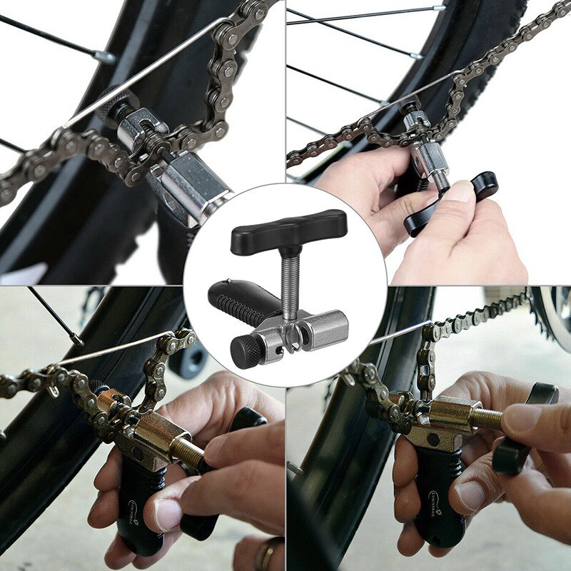 Newly Portable Bicycle Chain Breaker Splitter Cutter Bike Hand Repair Removal Remove Tool