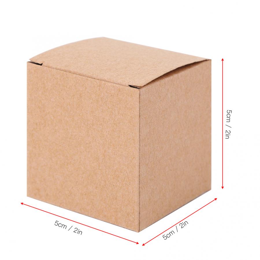 50PCS Mini Suitcase Candy Boxes Kraft Paper Box Fo... – Grandado