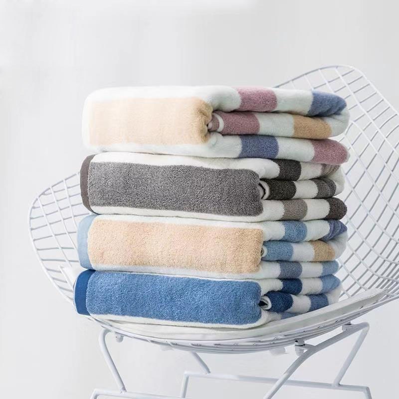 Toalla de baño de algodón puro para adultos, paño suave y esponjoso de gran tamaño para viajes, gimnasio, Camping, Sauna y playa, 90x180cm, para todas las estaciones