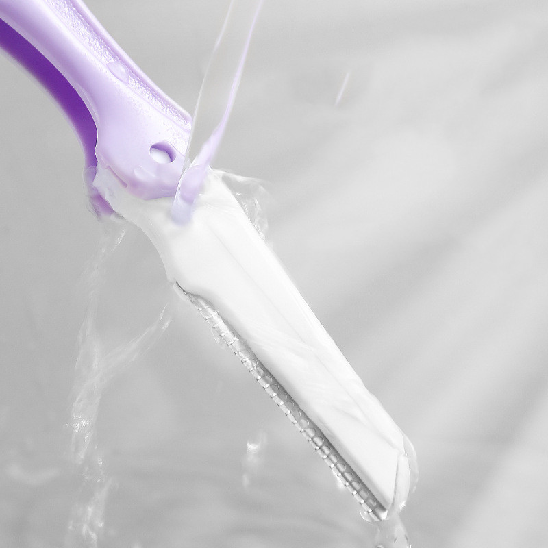 Kit de rasoir à sourcils , couteau de mise en forme des sourcils, ciseaux, peigne pour femmes, accessoires de maquillage