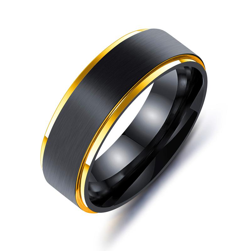Mens Womens Rainbow Kleurrijke Lgbt Ring Rvs Wedding Band Lebian & Gay Ringen: 10 / Goud