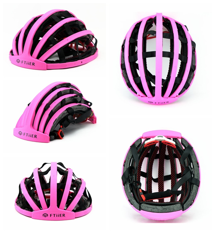 Opvouwbare Fietsen Helm Draagbare Ultralight Racefiets Enduro Helm Unisex Fietshelm Mountain Volwassen Capacete Ciclismo
