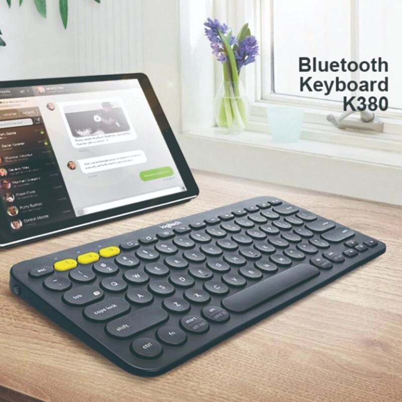 Logitech K380 Wireless Multi-device Bluetooth Mute IPad Tablet Keyboard Computer Desktop Mobile Phone Multi Device Keyboard