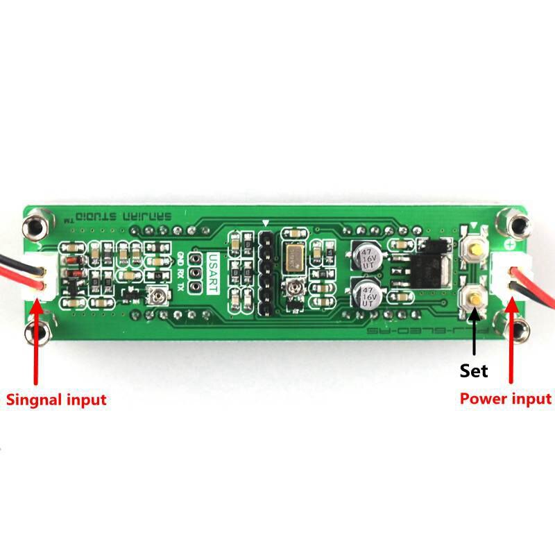 Blue LED Digital Cymometer 0.1MHz to 65MHz Signal Frequency Counter Tester 6 Digits
