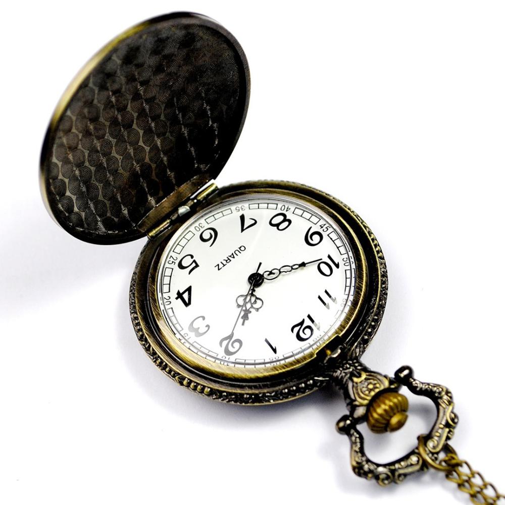 Large Santa Vintage Pocket Watch Quartz Watch Classic Flip Fine Pocket Watch Manufacturers 8007