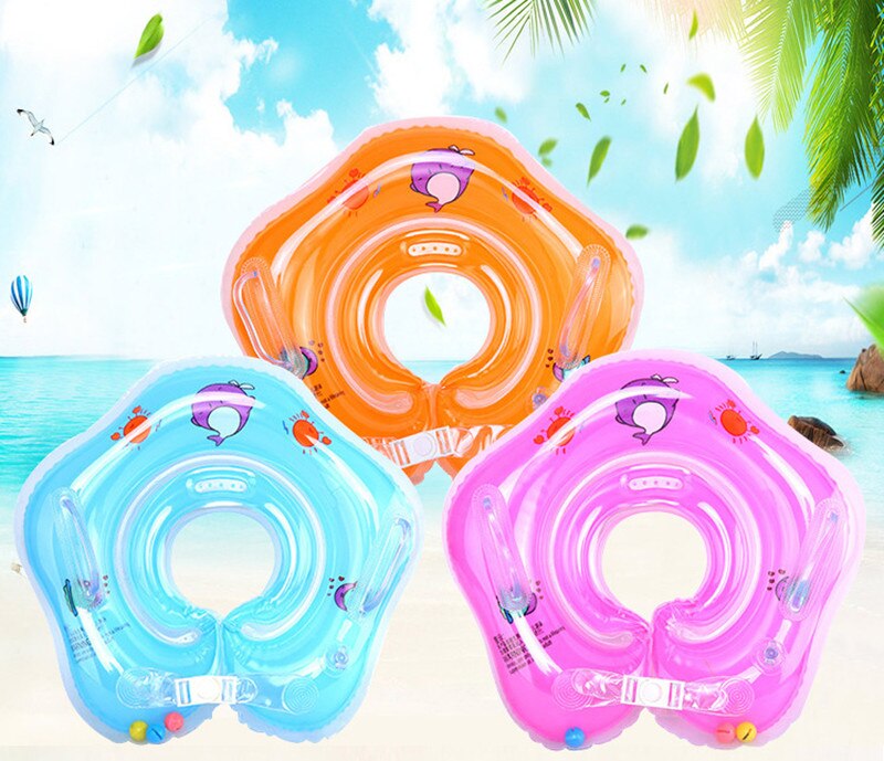Summer Inflatable Baby Cute Swimming Rings For 0-3 Years Old Kids Bathing Circle Swimming Pool Accessories Pool Rafts Inflatable