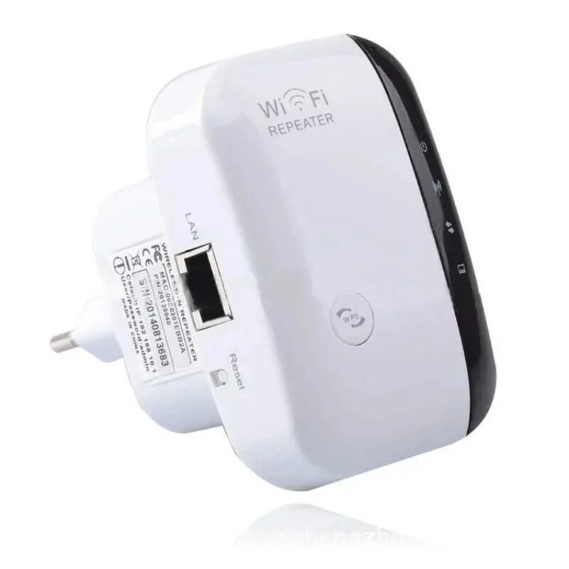 Wzmacniacz sygnału Wi-Fi Bezprzewodowy wzmacniacz sygnału Rozszerzony wzmacniacz sieci UE US Router domowy 300 m przez ścianę Sypialnia Odbiór ruchomy