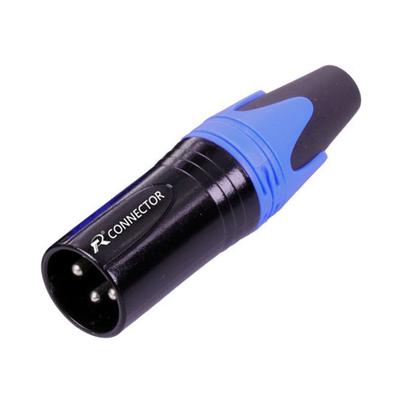 1pc nc3 mxx& nc3 fxx xlr-kontakt , 3 pinner, lodding xl hannplugg & hunnkontakt lydmikrofonkontakt til mikrofon , 7 farger tilgjengelig: 1pc blå hanner
