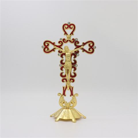 Jezus Cruz Christendom Woondecoratie Religieuze Orthodoxe Cross Ornament Priesters Orthodoxe Pictogrammen Cross: plum