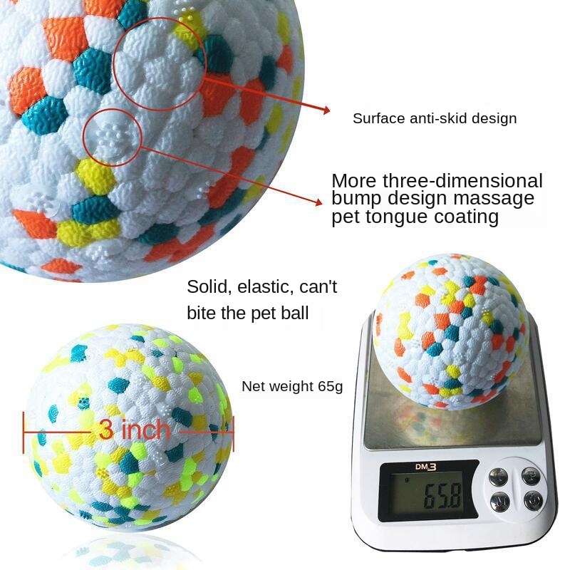 Juguetes para perro Pelota de juguete Indestructible para perros medianos y grandes, bola sólida hinchable para Chewers agresivos, juguetes de Limpieza de dientes para cachorros suministros para perros