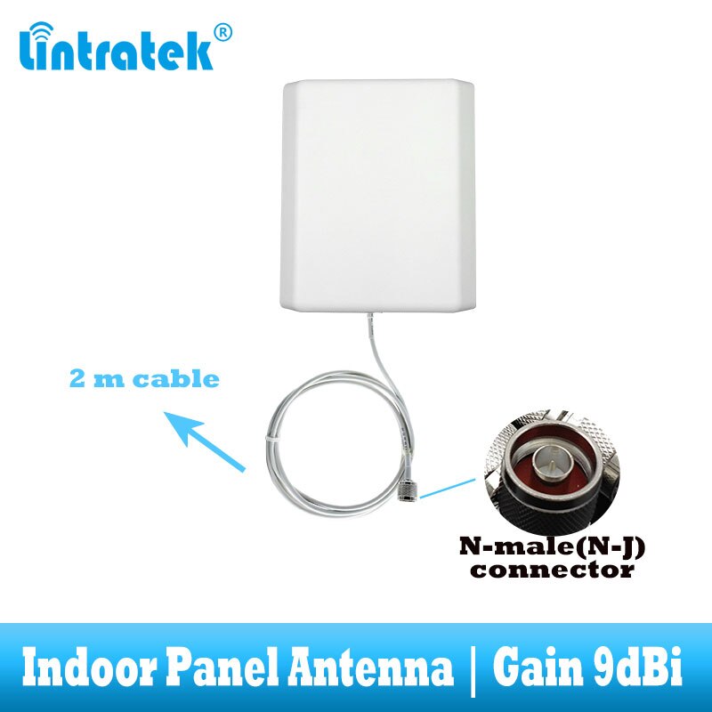 Lintratek 9dbi 700-2700Mhz 2G 3G 4G Indoor Panel Antenne GSM CDMA WCDMA LTE UMTS indoor Repeater Antenne 4G LTE Muur Antenne