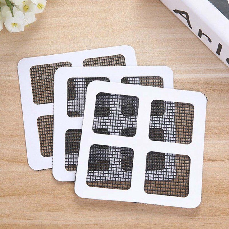 5 stuks/pak raam thuis zelfklevende anti-muggen vliegen insecten net reparatie scherm muur patch stickers gaas raamhor