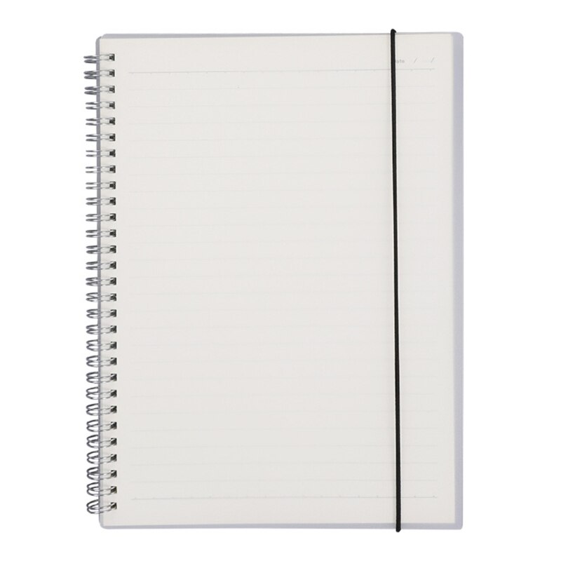 A5 Journal Diary Book English/Horizontal Line/Grid Notebook Daily Weekly Planner Note Pads Time Management Planner School Suppli: B