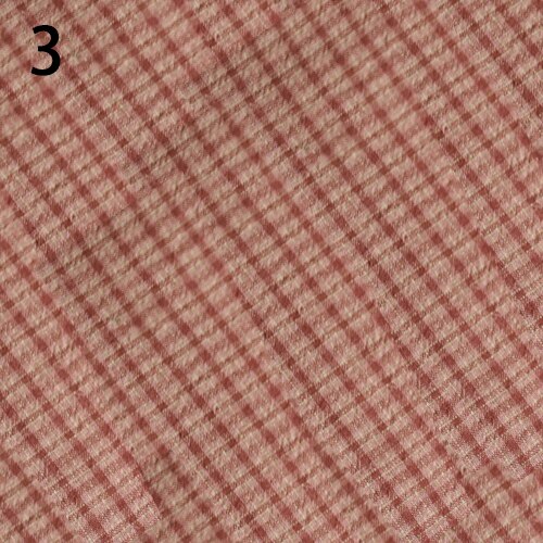 50*70cm helt bomullstwill flanell tyg slipning mjukt tyg och garn färgad rutig skjorta handgjorda tyg själv 240g/ m: Jdsg 016 / 50 x 70cm