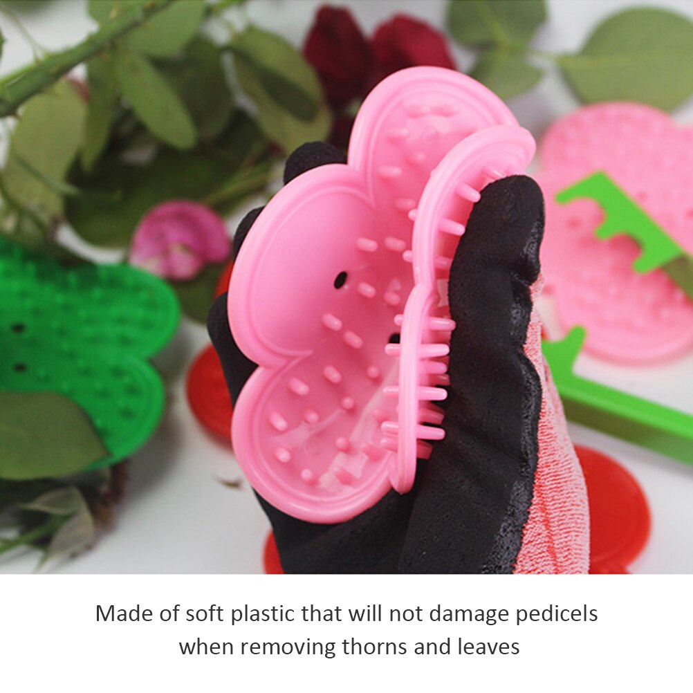 2pcs Rose Plier Removing Burrs Garden Tool Rose Thorn Stem Leaf Stripper Pruning Flower Branches Gardening Supplies