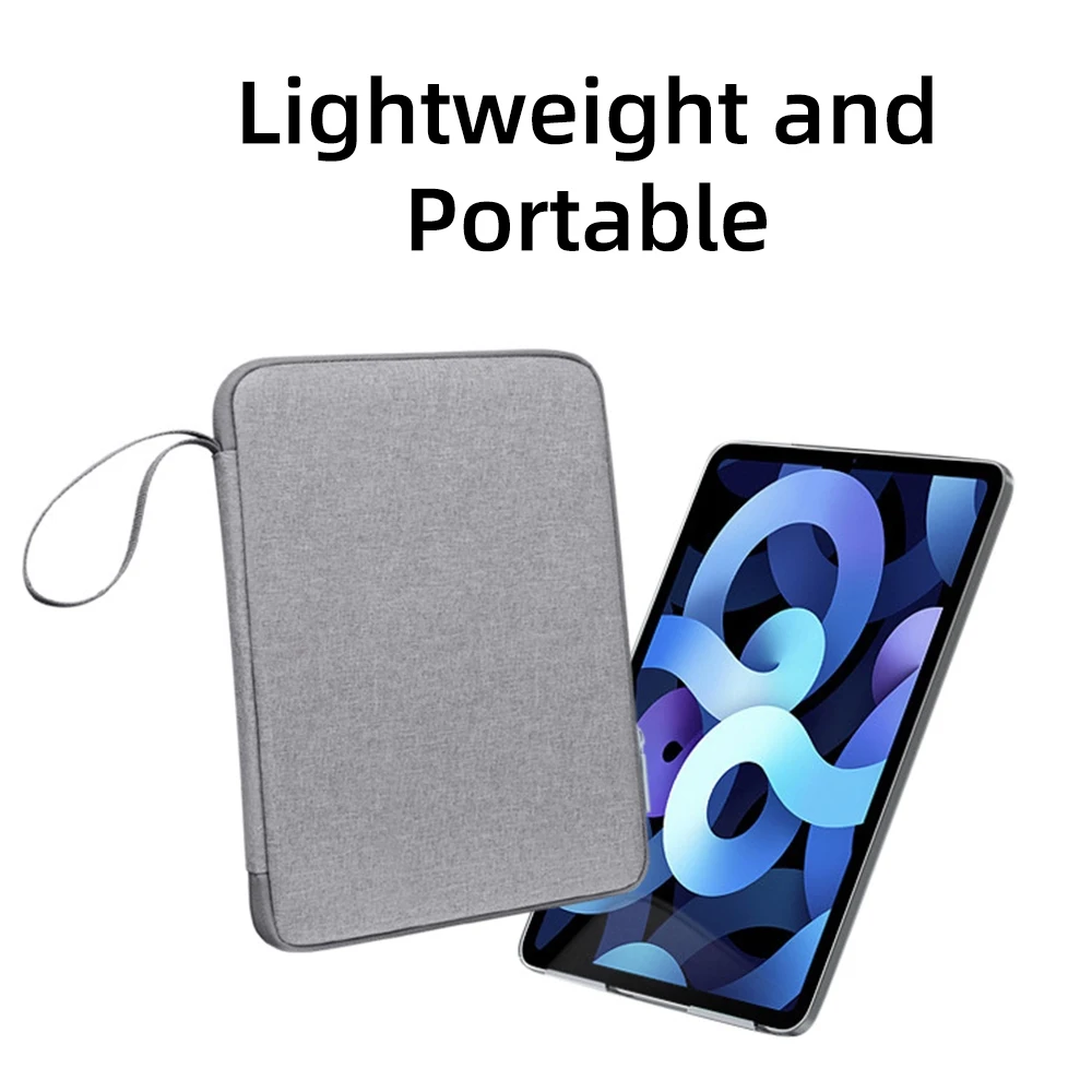 Funda de bolso para tableta de 9-13 pulgadas para 2024 iPad Air 11/13 Pro 11/13 funda de transporte bolsa de viaje protectora
