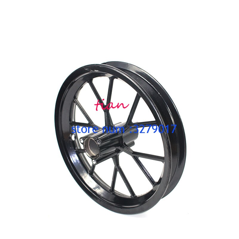 Llanta de aleación de aluminio para Mini Moto, llanta delantera y trasera de 222mm, 49cc,