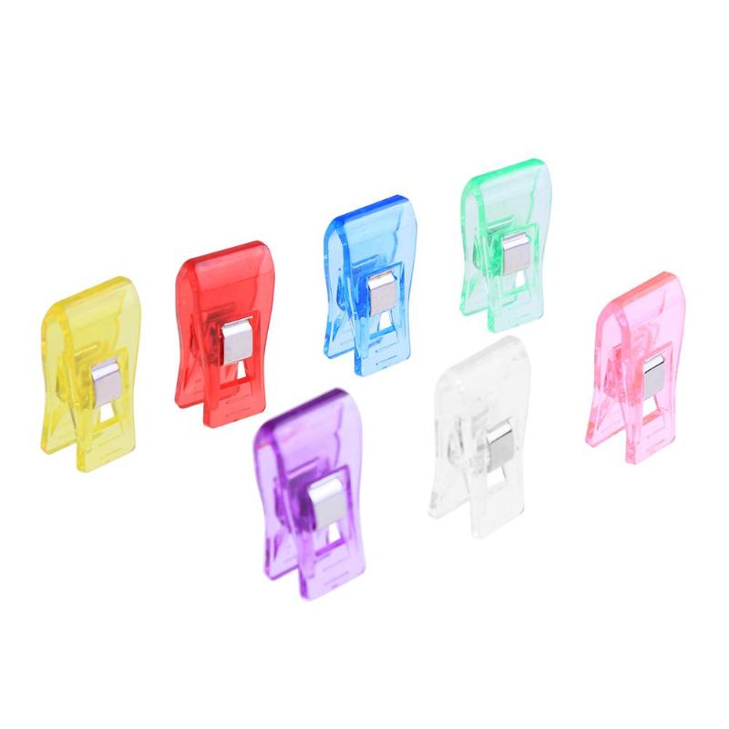 20/50Pcs Mixed Kunststoff Wonder Clips Halter für DIY Patchwork Stoff Quilten Handwerk Nähen Stricken Clips Home Office versorgung