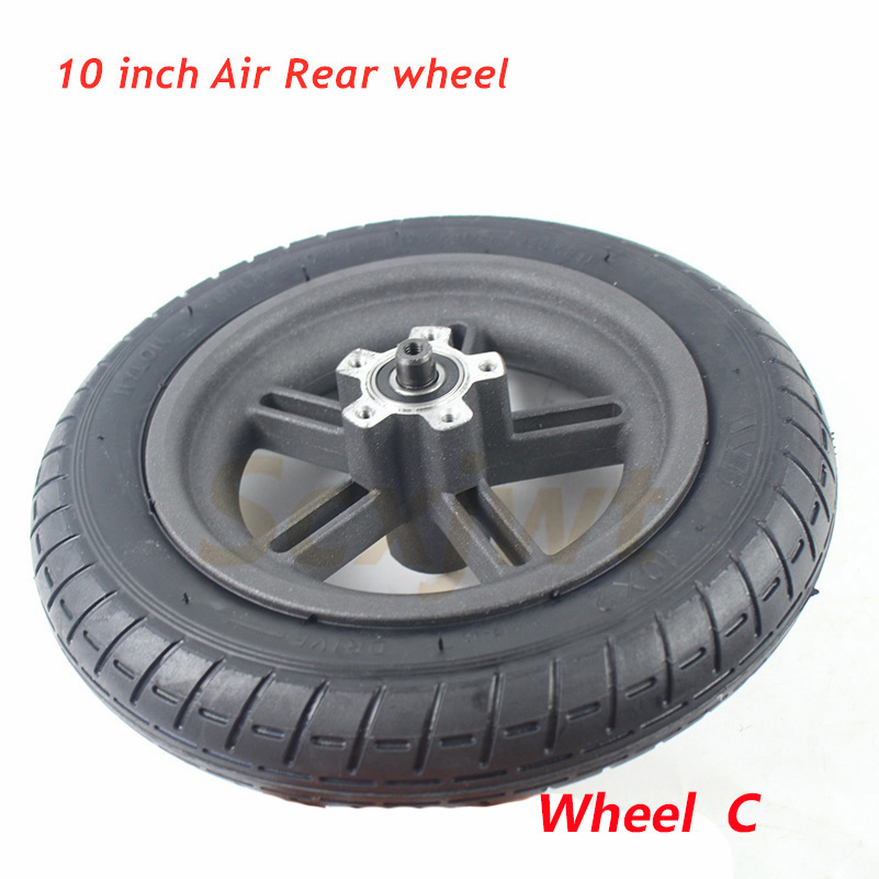 Pneus à Air Arrières pour Trottinette Électrique, Roues de Rééquilibrage 8.5 Pouces, 10 Pouces, Solides, pour Modèle Xiaomi Mijia M365, 8 1/2x2: wheel C
