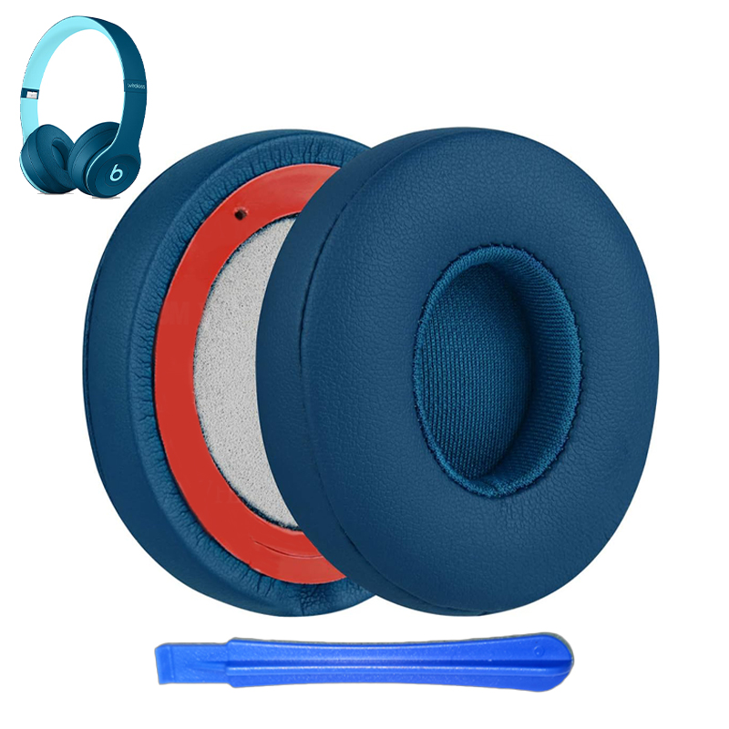 Kutou Vervangende Oorkussentjes Kussen Voor Beats Solo3 Solo2 Koptelefoon Oorkussens Dekking Solo 3 2 Foam Pad Oorkappen Reparatie Onderdelen: Militaire Groen