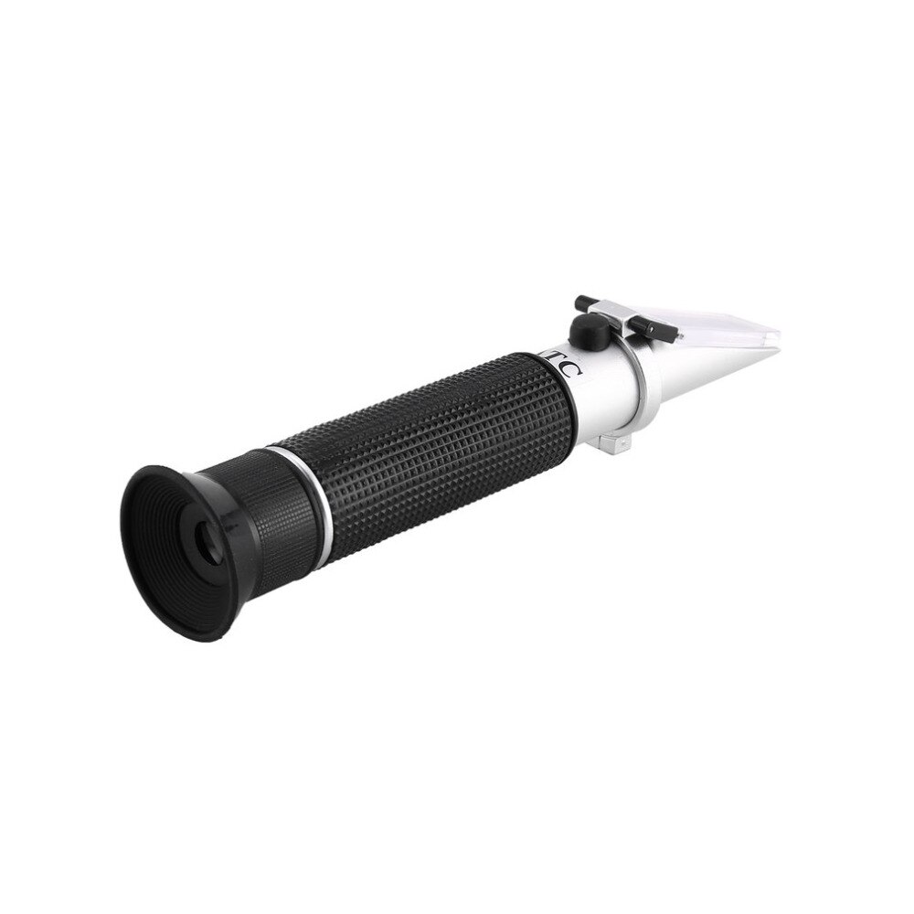 Handheld Refractometer 0-80% Optical Alcohol Liquor and Spirits Wiskey Vodka Content Meter Mini ATC Measuring Alcohol Tester