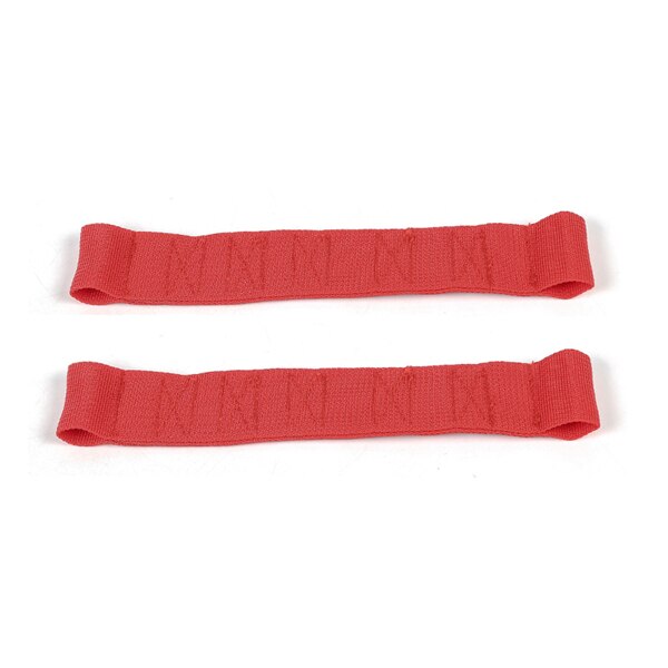 Tensioning Belts For Jeep Wrangler TJ 1997-2006 Front &amp; Rear Door Adjustable Restriction Protection Rope Strap For Jeep Wrangler: C-Red