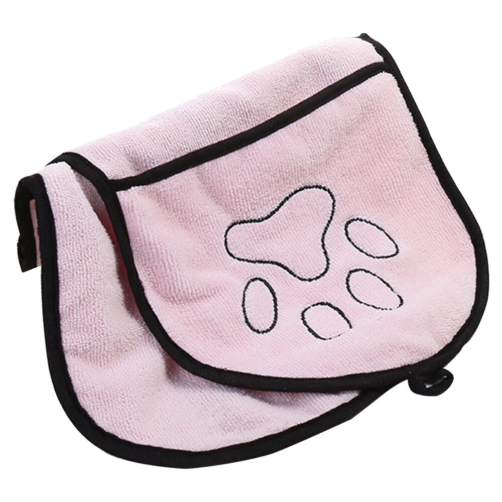 Cane Telo da bagno Ultra-Assorbente In Microfibra Cani Gatti di Secchezza del Tovagliolo Coperta Con Pocket Cane Accappatoio per le Piccole Medie Gatto cane Da Compagnia: 02