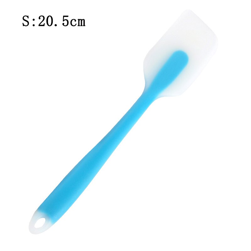 Food Grade Silicone Cooking Utensils Tamagoyaki Spatula Beef Meat Egg Kitchen Spatula Pizza Shovel Cooking Tools Kitchenware: Blue