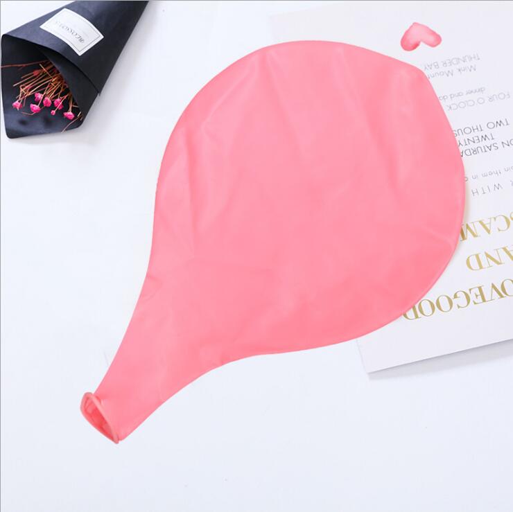 1pcs 36 inch Colorful Big Latex Balloons Ball Helium Inflable For Birthday Wedding Party Decoration Kids Giant Baloon: Pink