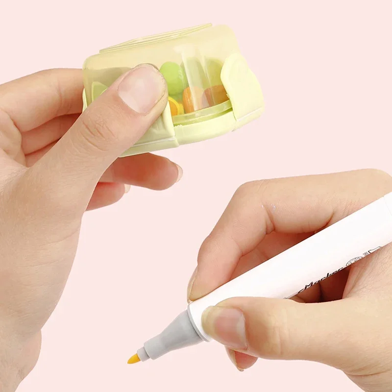 Caja de almacenamiento de cocina, pequeños contenedores de plástico, contenedor de almacenamiento de alimentos, caja sellada con calefacción refrigerada hermética a prueba de humedad