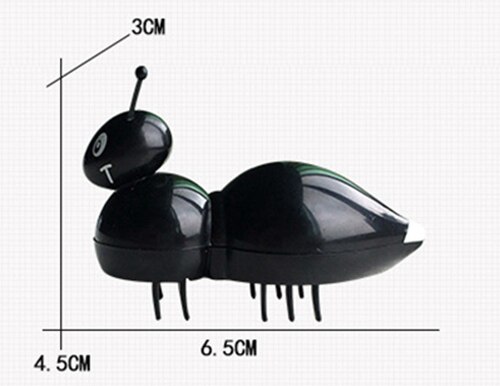 [MPK Store] Battery Operated Cat Toy, Black Ant/Mouse, White Ant/Mouse, Electric Fast Moving Toy, Cats-go-crazy Toy Series: Black Ant