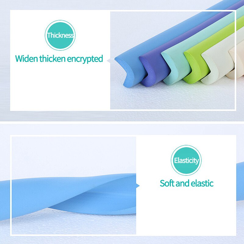 Safety Baby Angle Protection Strip Home Table Desk Edge Guard Anti-collision Protector Tape Furniture Kids Corners Protection