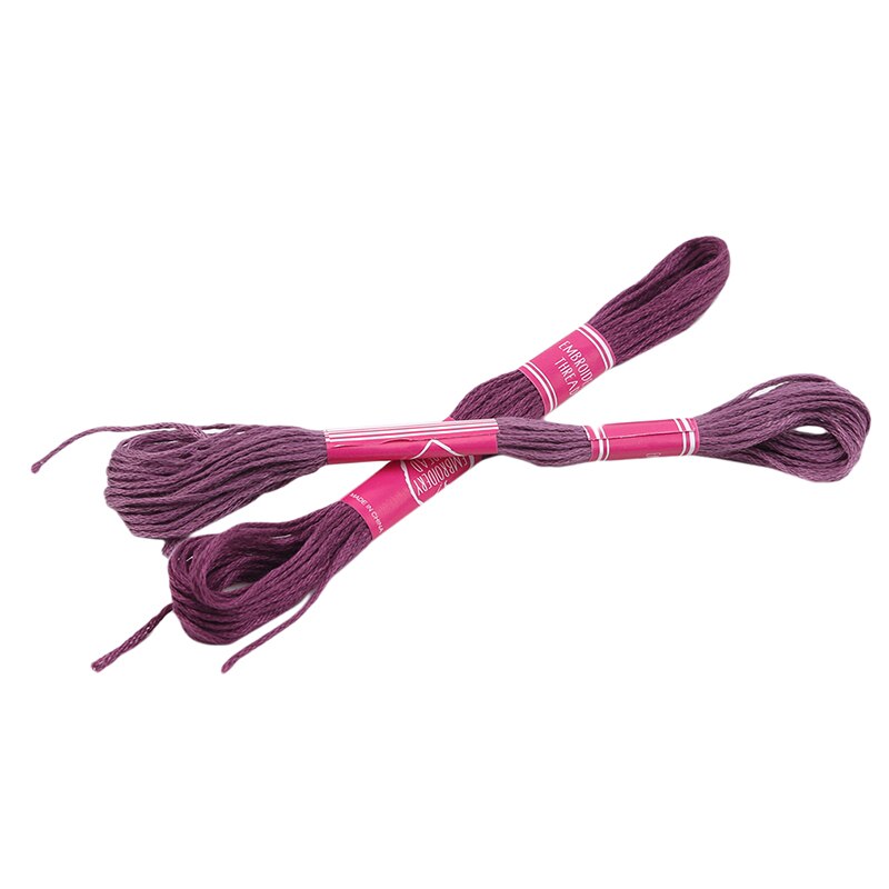 Cross Stitch Thread Unique Style Embroidery Thread Diy Hand-Sewn Strand Process Gradient Embroidery Thread