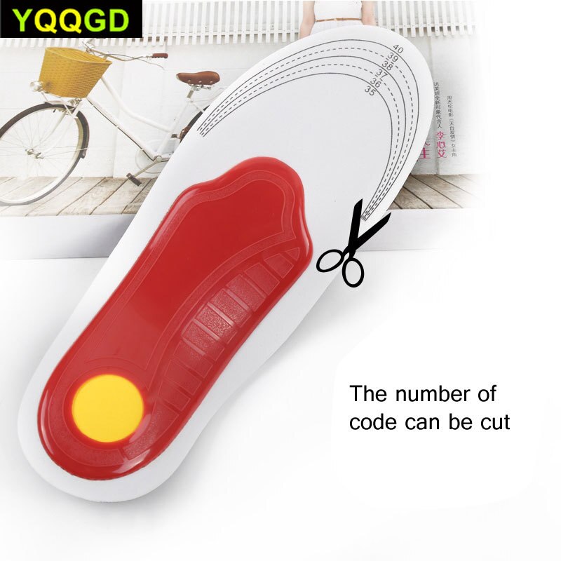 1Pair flat feet orthotic insoles arch support orthopedic inserts Plantar Fasciitis,Feet Pain,Pronation for Men and Women