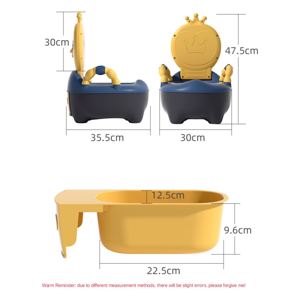 Kids Baby Potty Training Seat Children's Pot Ergonomic Potty Chair Toilets Comfy Back Animal Potty WC Children