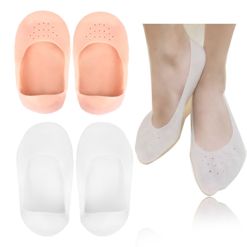 Silicone Bunion Corrector Gel Pad Stretch Nylon Hallux Valgus Protector Guard Toe Separator Orthopedic Pedicure Socks Feet Care