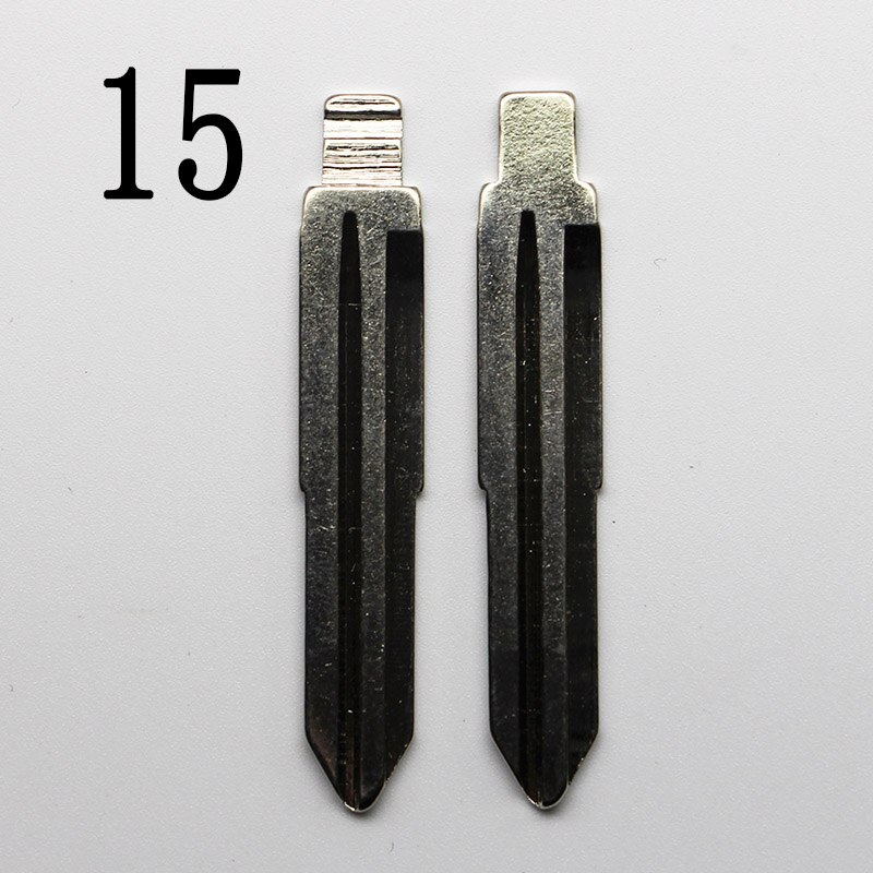 Remote Key Blade #4 #22 #25 #29 #39 #57 #69 #67 #62 Car key embryo Right Left Blade Car Key Embryo replacing the key head: 15