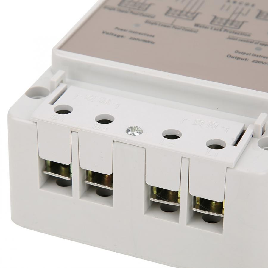 AC 220V Water Automatic Water Level Controller With Stainless Steel Probe Detection Sensor Controller Cistern Liquid Swith