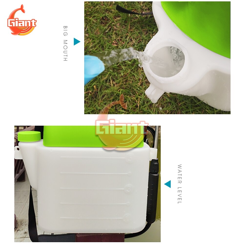 5L Electric Sprayer Machine Gardening Single Shoulder Sprinkler Foam Watering Can Watering Pot Cleaning Alcohol Disinfect Tool