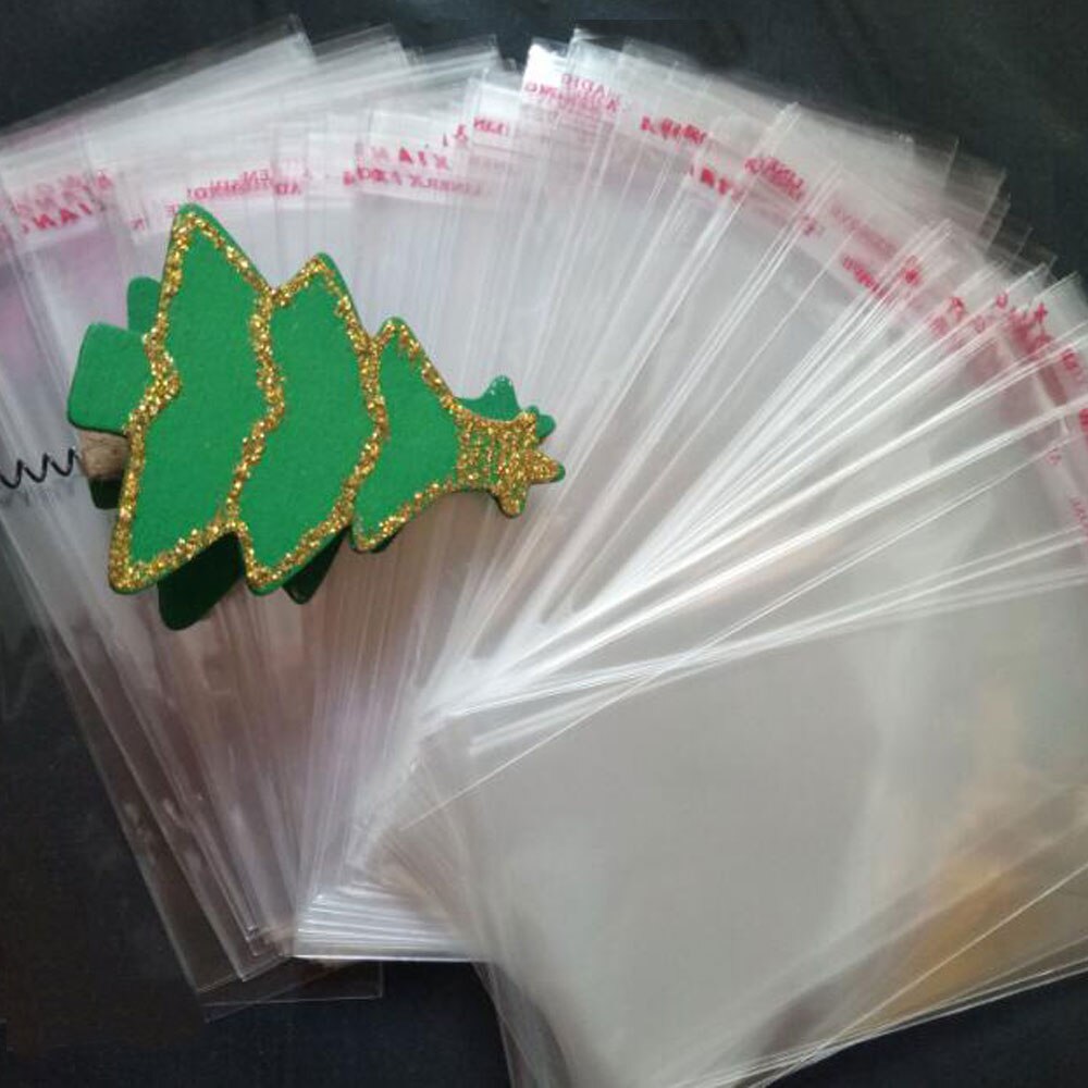 3000pcs/ Transparent Self Adhesive Seal Plastic Bags OPP Poly Self Sealing Plastic Clear Cellophane Bags for Packaging Bag