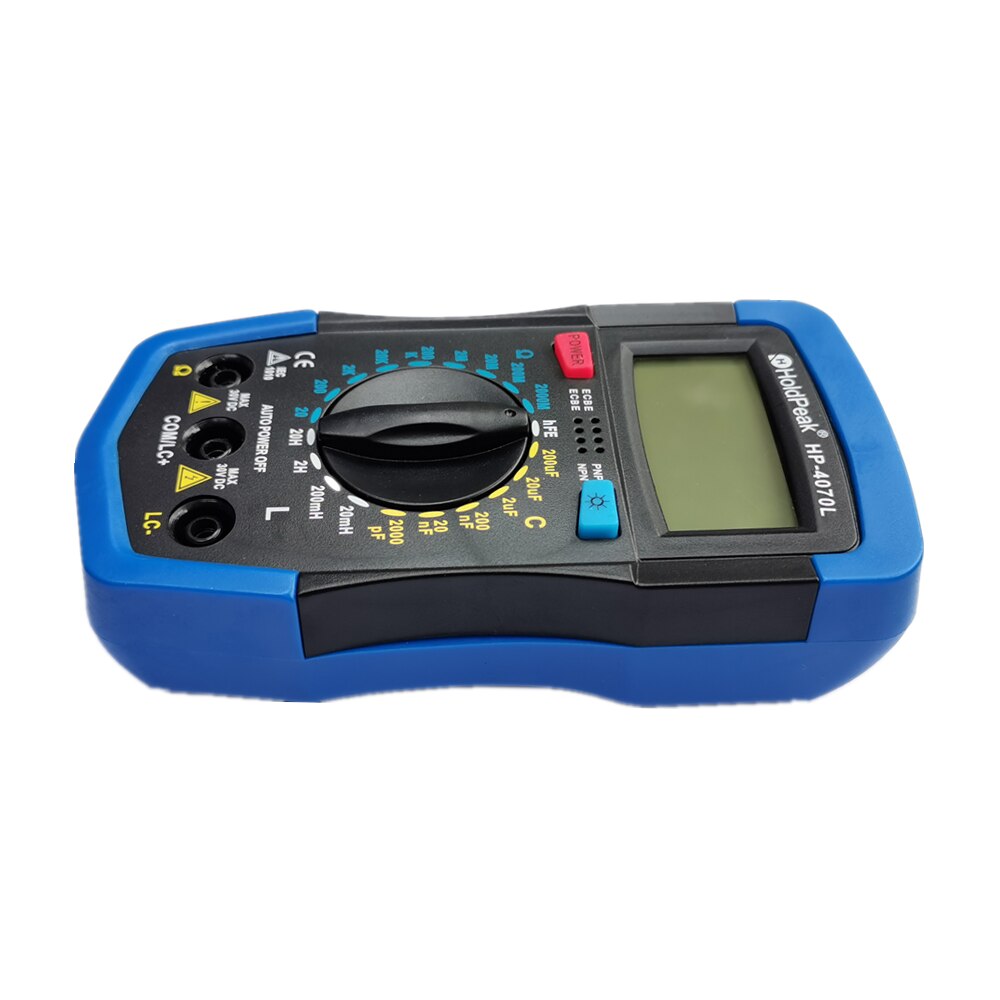 HP-4070L Digital LCR Meter Capacitance Multimeter hFE Test LCD Backlight Repair Tool