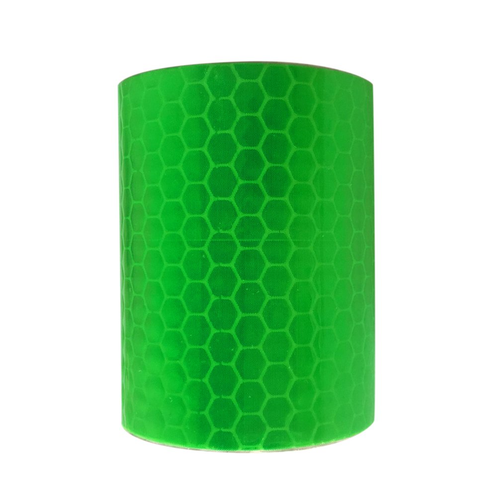 5 cm x 3m veiligheidsmarkering reflecterende tape stickers voor fietsen frames motorfiets zelfklevende folie waarschuwingstape reflecterende folie