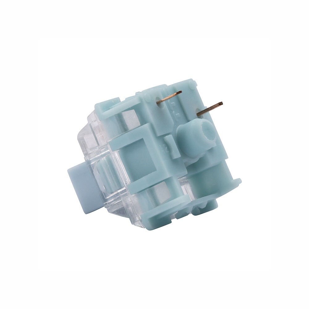 TTC Bluish White switch Tactile 3pin 42g Segmented long spring For MX Mechanical Keyboard