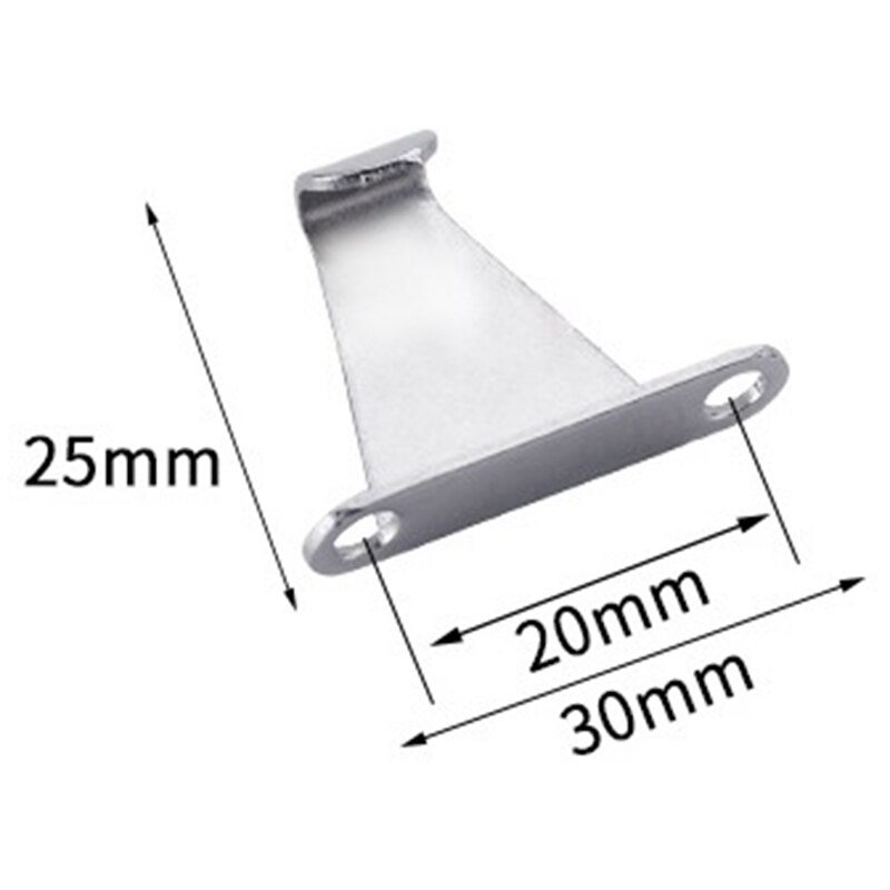 Serrure de sécurité pour porte coulissante et fenêtre, serrure à deux voies de Type croissant